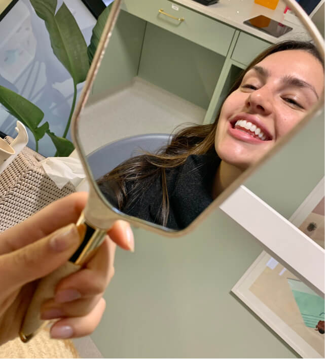 Teeth whitening patient in Melbourne
