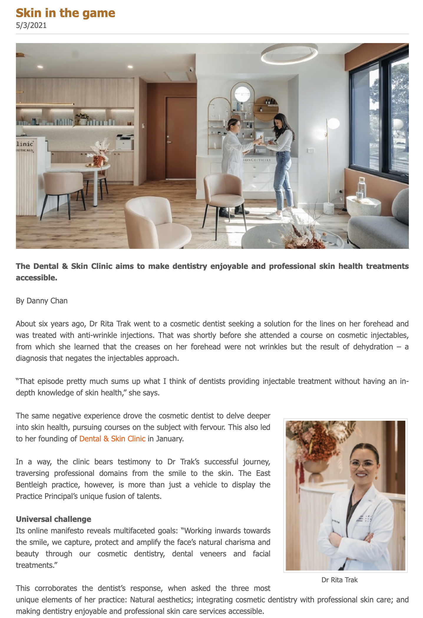 Best cosmetic dentist In Melbourne
