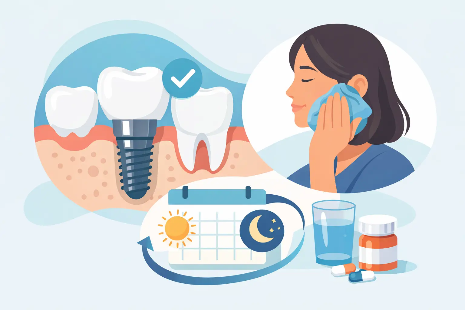 Dental Implant Recovery Guide for the First 14 Days