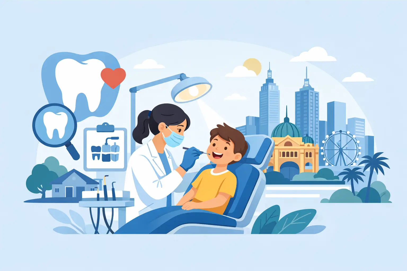 How Free Kids Dental Checkups Work in Melbourne