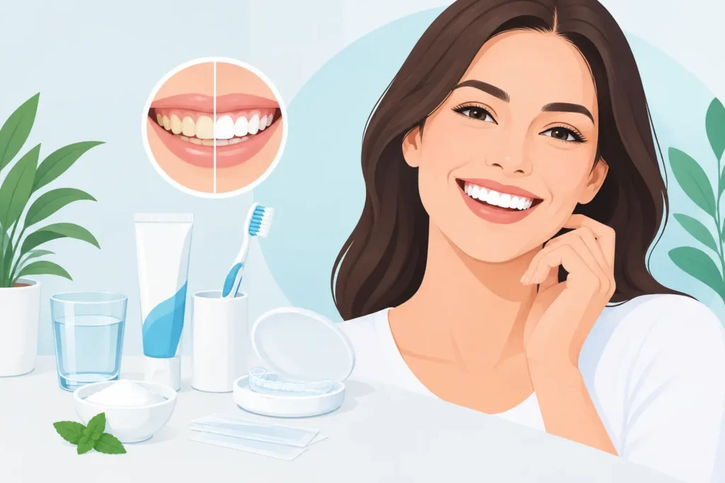 Best Ways to Whiten Teeth Safely and Gently