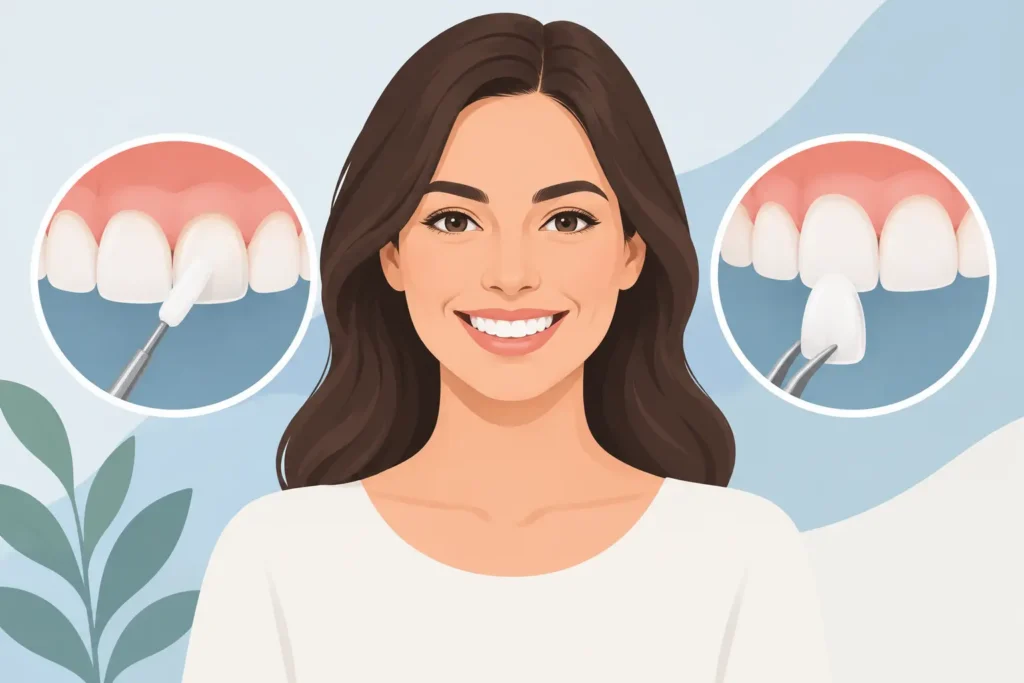 Cosmetic Bonding vs Veneers for Your Smile